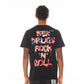 CULT Short Sleeve Crew Neck Tee “SEX DRUGS ROCK N ROLL” (black)