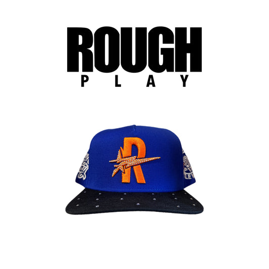 ROUGHPLAY Blue and Orange Hat