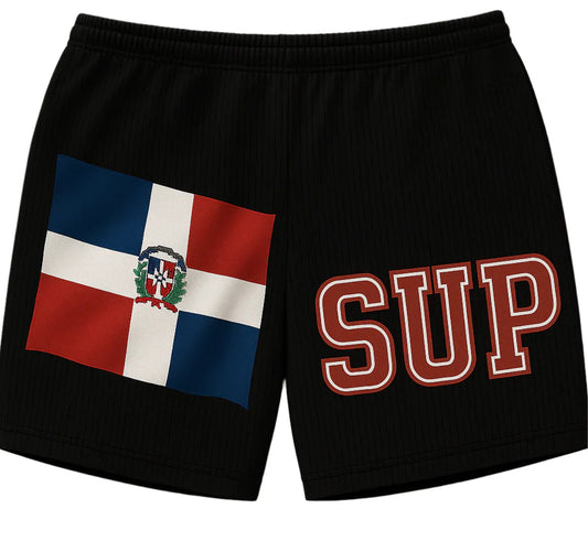 SUP Dominican Republic Flag Shorts