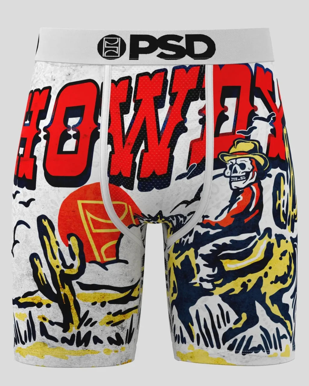 PSD Howdy white Boxer Brief