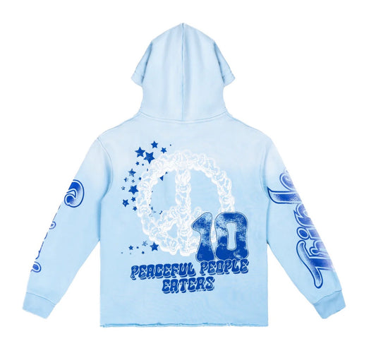 TRIPLE SEVENS All Star Football Hoodie (blue)