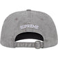 SUPREME Washed Canvas S Logo 6-Panel Grey