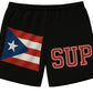 SUP Puerto Rico Flag Shorts