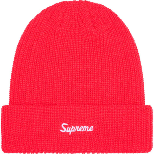 SUPREME Loose Gauge Beanie (Watermelon)