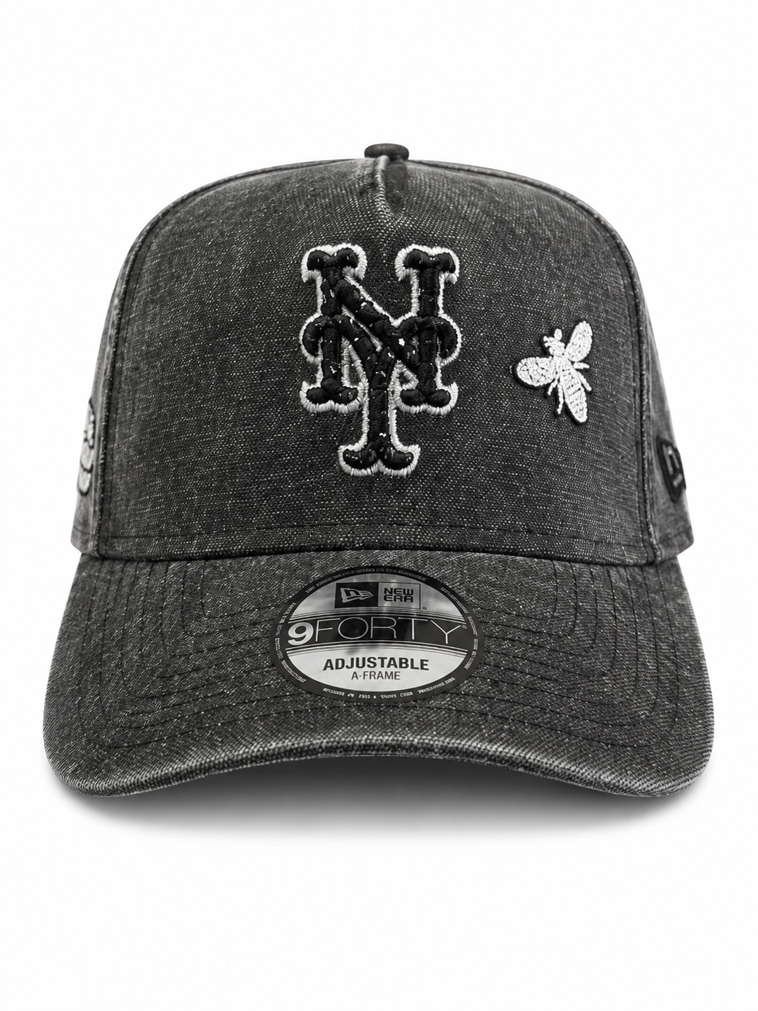 Polanco Caps New York Mets Iced-Out Grey Hat