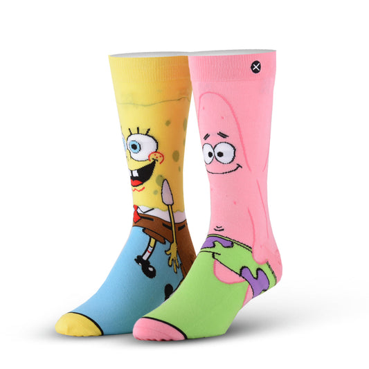 ODD SOX SpongeBob and Patrick Socks