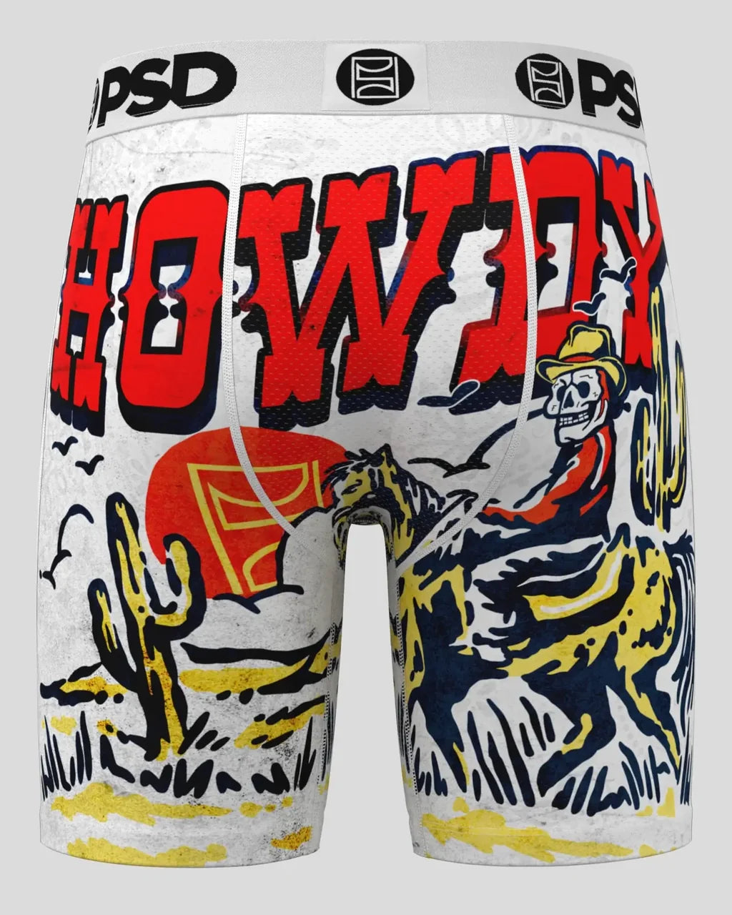 PSD Howdy white Boxer Brief