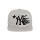 HELLSTAR NY Snapback Hat (grey)