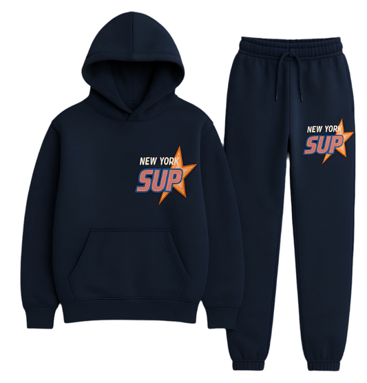 SUP NAVY SWEATSUIT