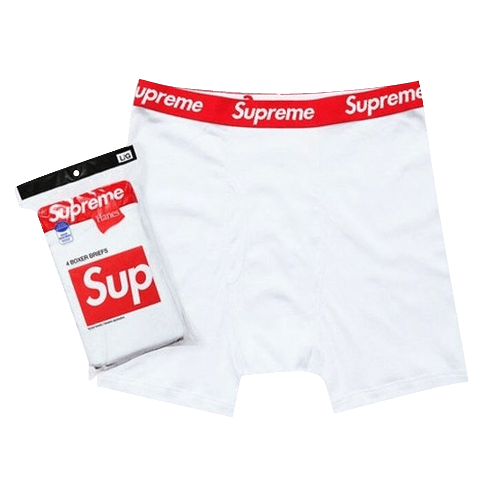 Supreme White Boxer