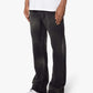 MNML Faded Bootcut Sweatpants (black)