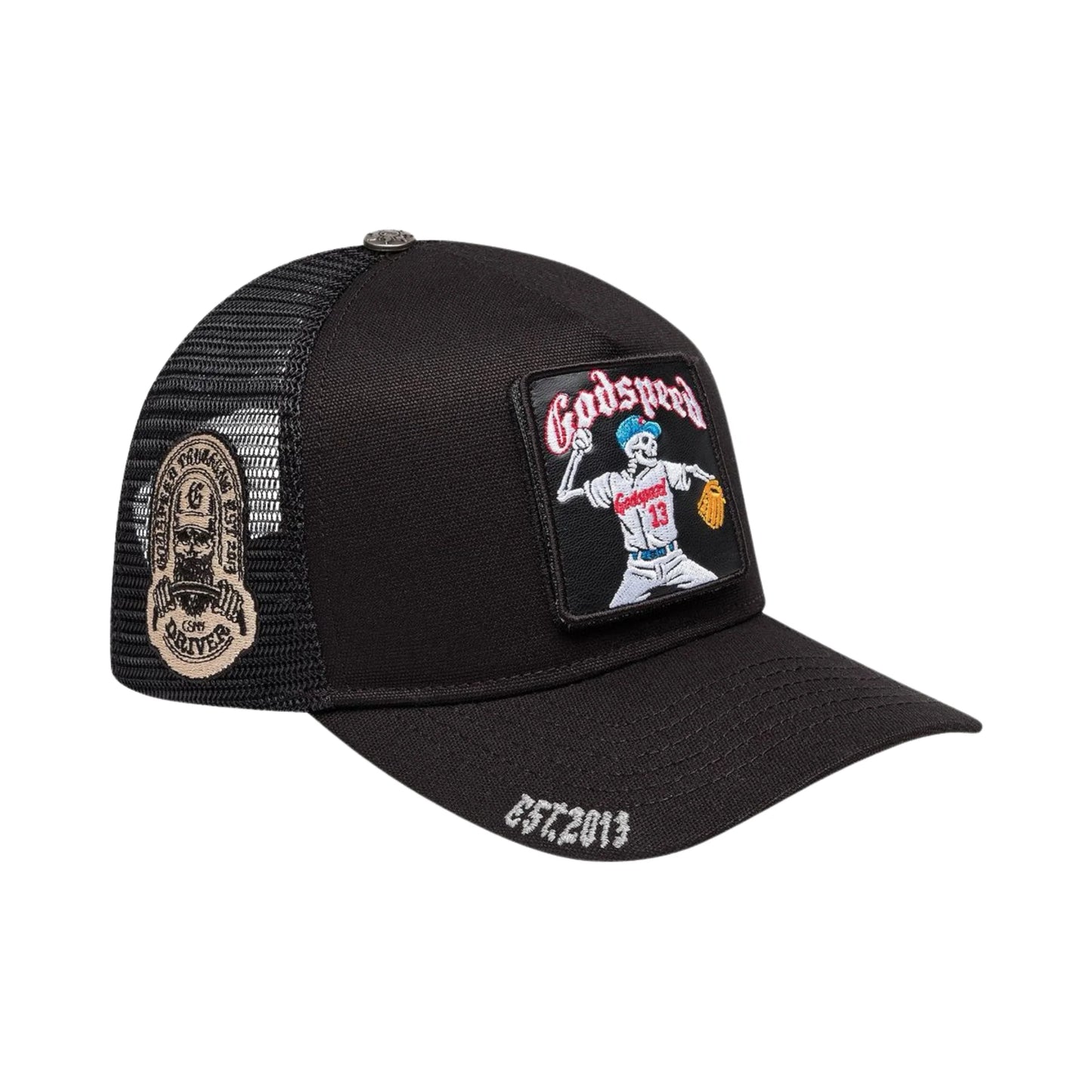 Godspeed “Mood” Trucker Hat II (Black Interchangeable Patches)