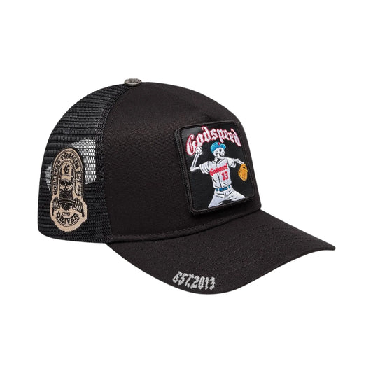 Godspeed “Mood” Trucker Hat II (Black Interchangeable Patches)