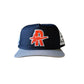 ROUGHPLAY Black and Grey Orange Logo Hat