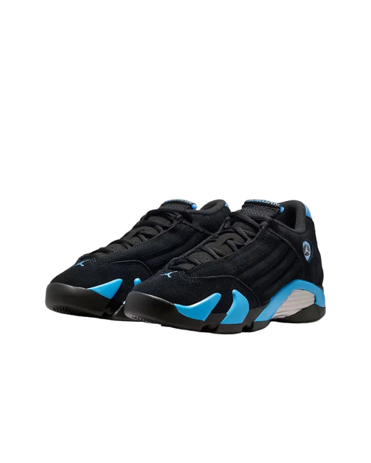 Jordan 14 Black/University Blue GS