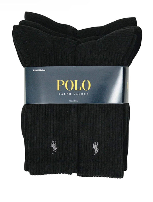 Polo RL High Black Socks