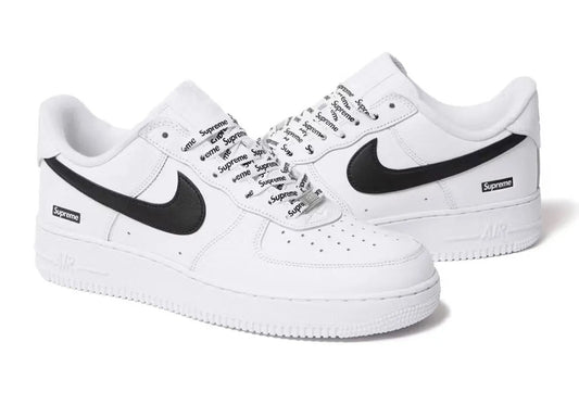 SUPREME White/Black Air Force 1