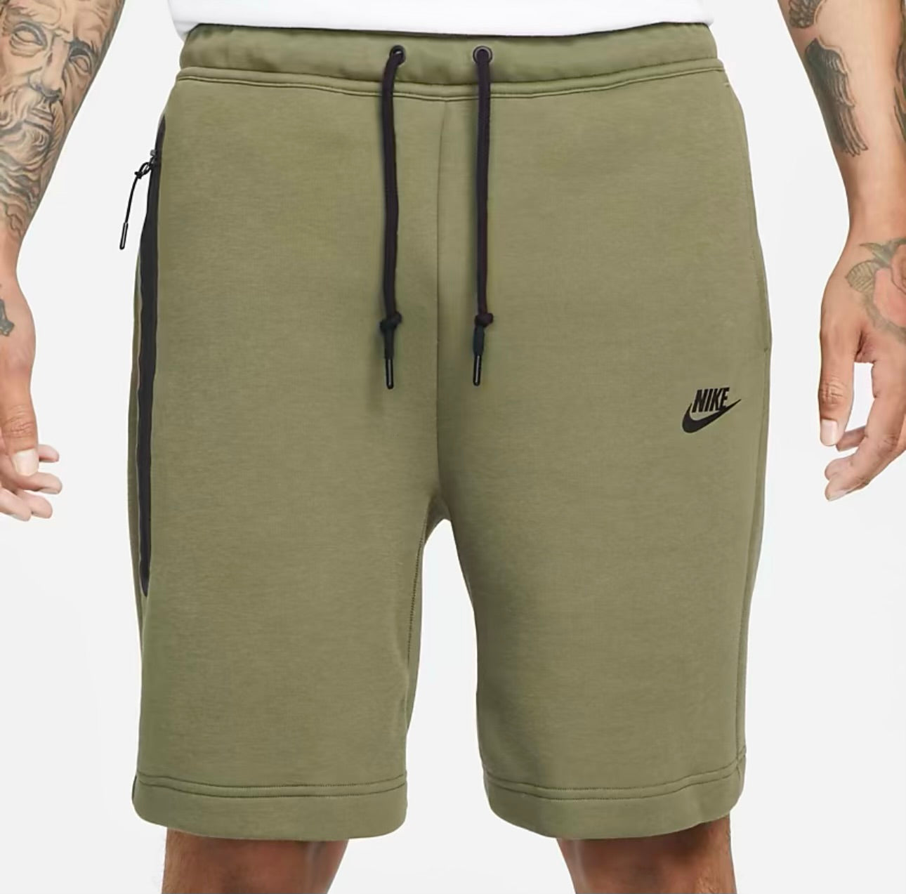 NIKE SPORTWEAR TECH FLEECE OLIVE