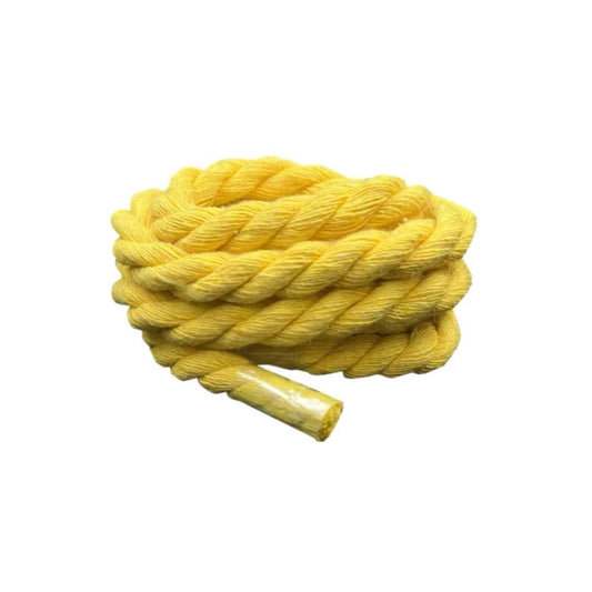 KICKS Round Fat Laces (Yellow)