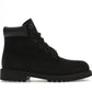 Timberland 6 Inch Boot Black Nubuck Premium (PS)