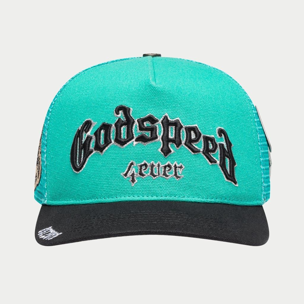 GODSPEED GS FOREVER HAT (black/teal)