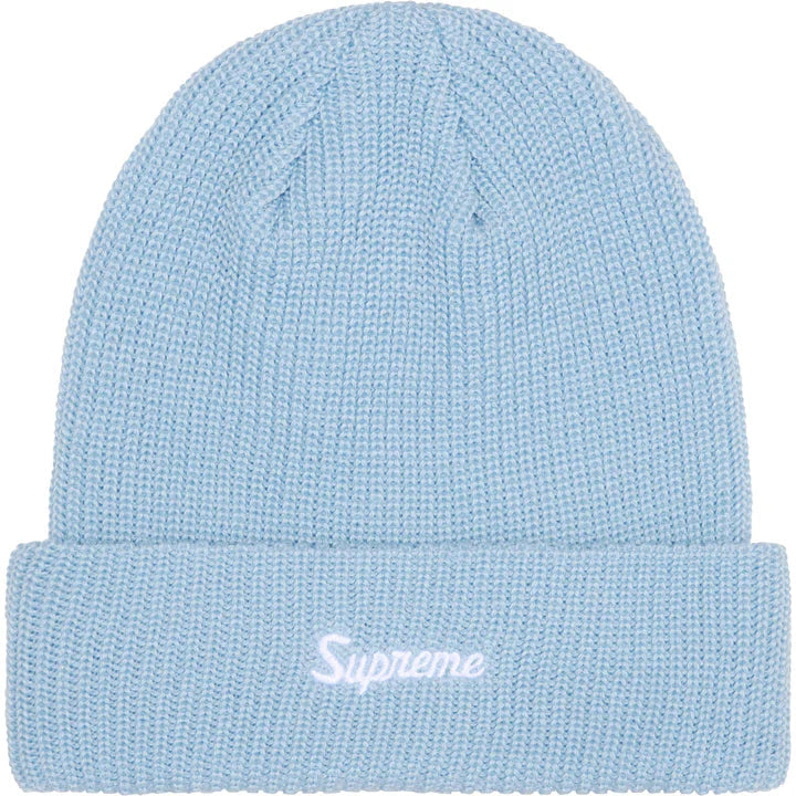 SUPREME Loose Gauge Beanie (Light Blue)