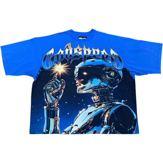 Godspeed Sputnik Moment Tee (Royal)