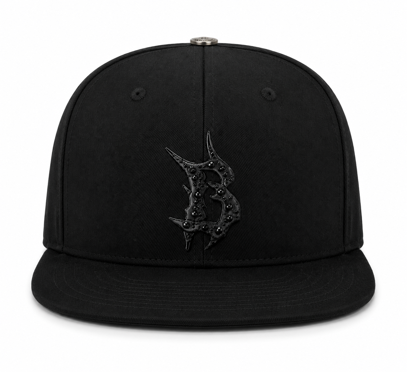 BTBG Black Logo W/ Black Rhinestones Black Hat