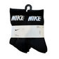 NIKE 6 Pack Black Kids Crew Socks