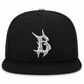 BTBG White Logo W/ Silver Rhinestones Black Hat