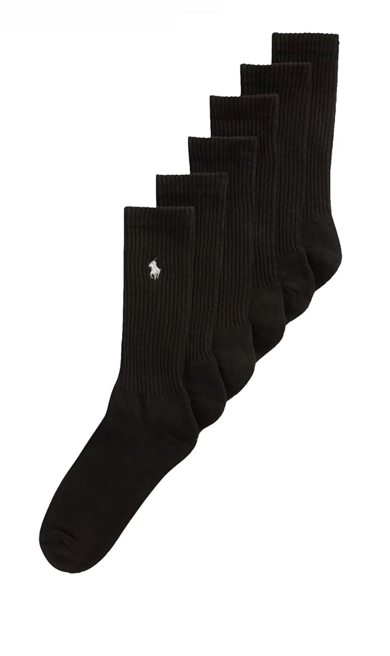 Polo RL High Black Socks