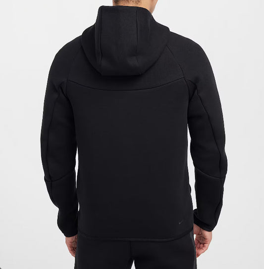Nike Men's Tech Fleece Full-Zip Windrunner Hoodie Black