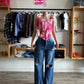 Pure Love Corset Top Pink