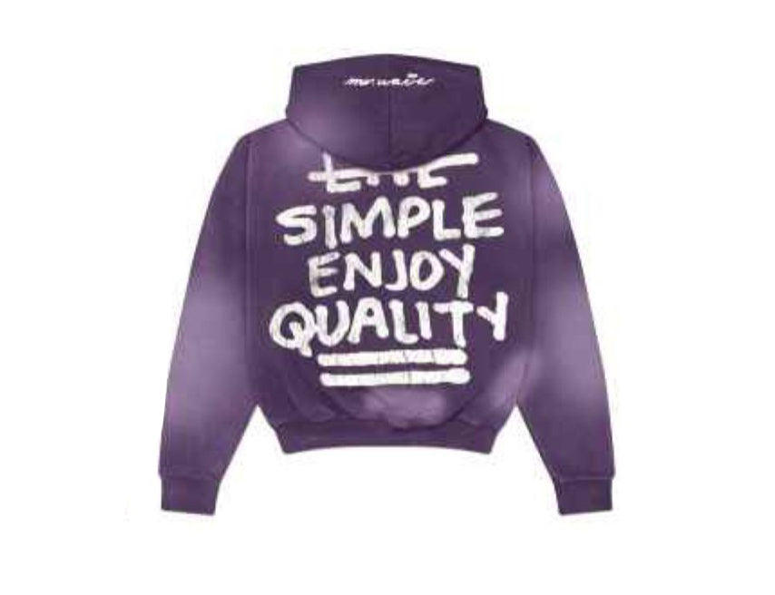 MR.WAVE Stoners Hoodie (purple)