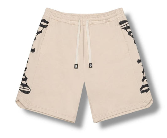 GODSPEED Court Side Sweatshorts (Beige)