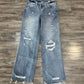 Vogue WOMEN’S Straight Leg Jeans - Medium Blue Wash