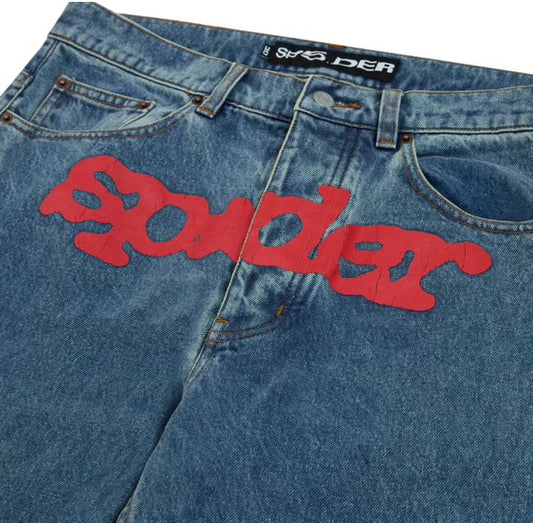 Sp5der Light Wash V3 Indigo Denim
