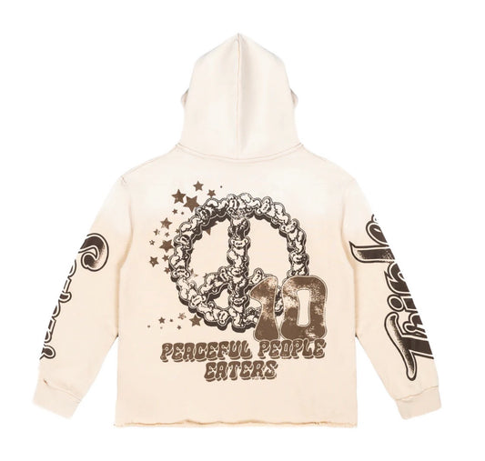 TRIPLE SEVENS All Star Football Hoodie (brown)