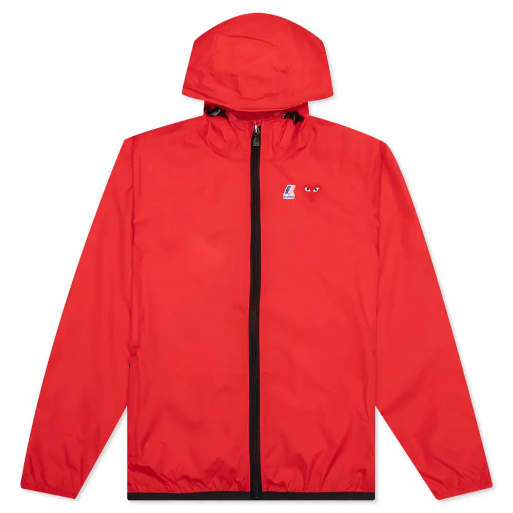 CDG Red Windbreaker