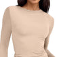 Women’s Slim Fit Shirt (beige)