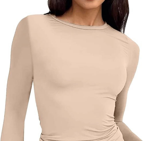 Women’s Slim Fit Shirt (beige)