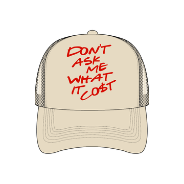 BANDITS Guest Check Trucker Hat (tan/red)