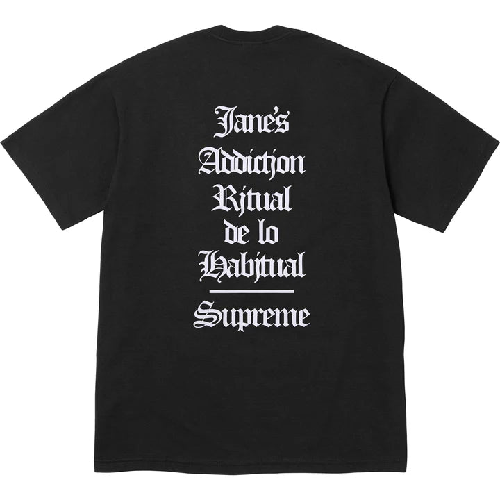 SUPREME Jane’s Addiction Ritual Tee (black)