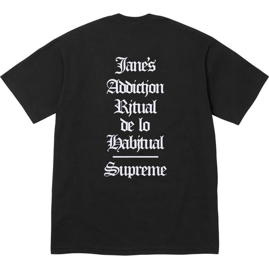 SUPREME Jane’s Addiction Ritual Tee (black)