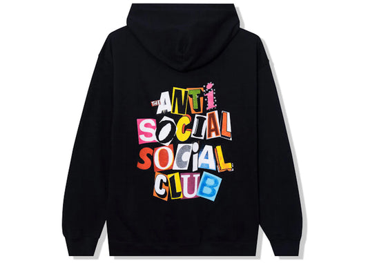 Anti Social Social Club Torn Pages Of Our Story Zip Up Hoodie