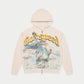 GODSPEED Chrome Liberty Zip Hoodie (Bone)
