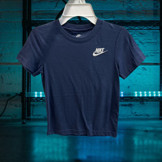 BOYS NAVY BLUE NIKE TEE