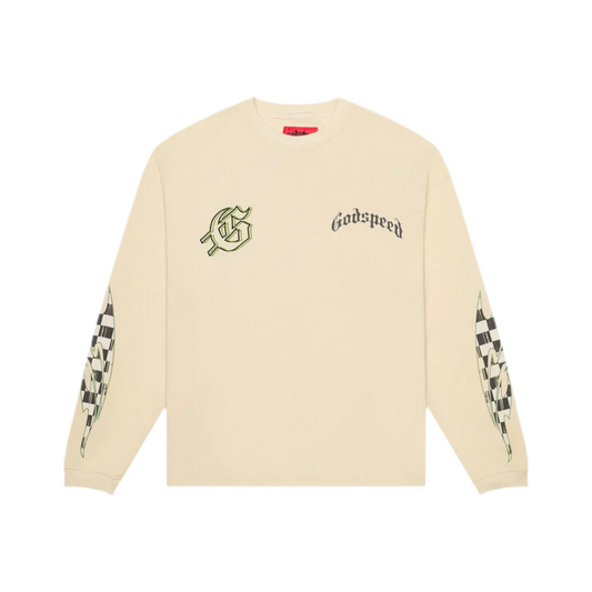 GODSPEED Crashout LS T-shirt (bone)