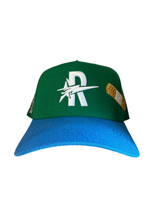 ROUGHPLAY Green and Blue Hat