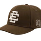 Eric Emanuel EE Basic Hat ‘Brown/White’